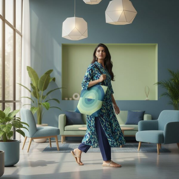 Adrift in Orbit Tote Bag