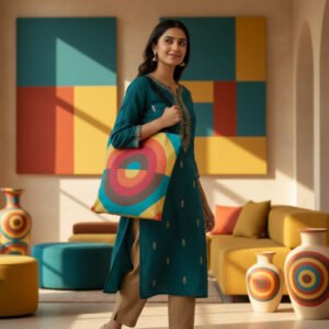 Ocean Five Orbit Tote Bag