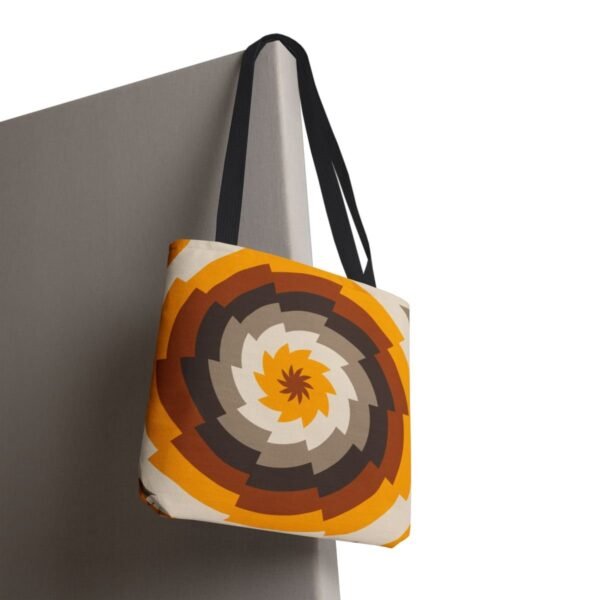 Amber Flame Vortex Tote Bag - Image 8