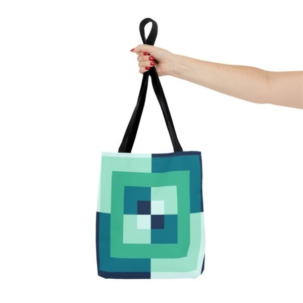 Aurora Mist Labyrinth Tote Bag - Image 4