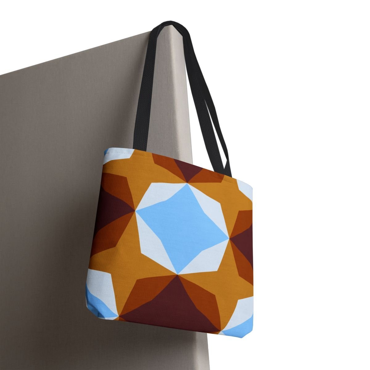 Autumn Fox Diamond Motif Tote Bag - Image 8