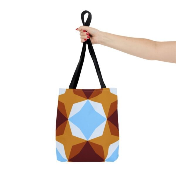 Autumn Fox Diamond Motif Tote Bag - Image 4