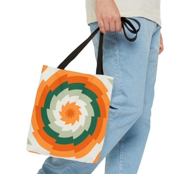 Autumn Grove Vortex Tote Bag - Image 3
