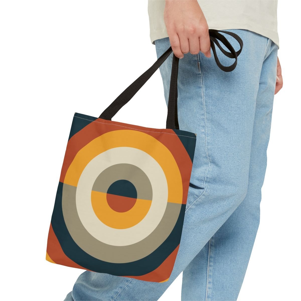 Autumn Veil Orbit Tote Bag - Image 3