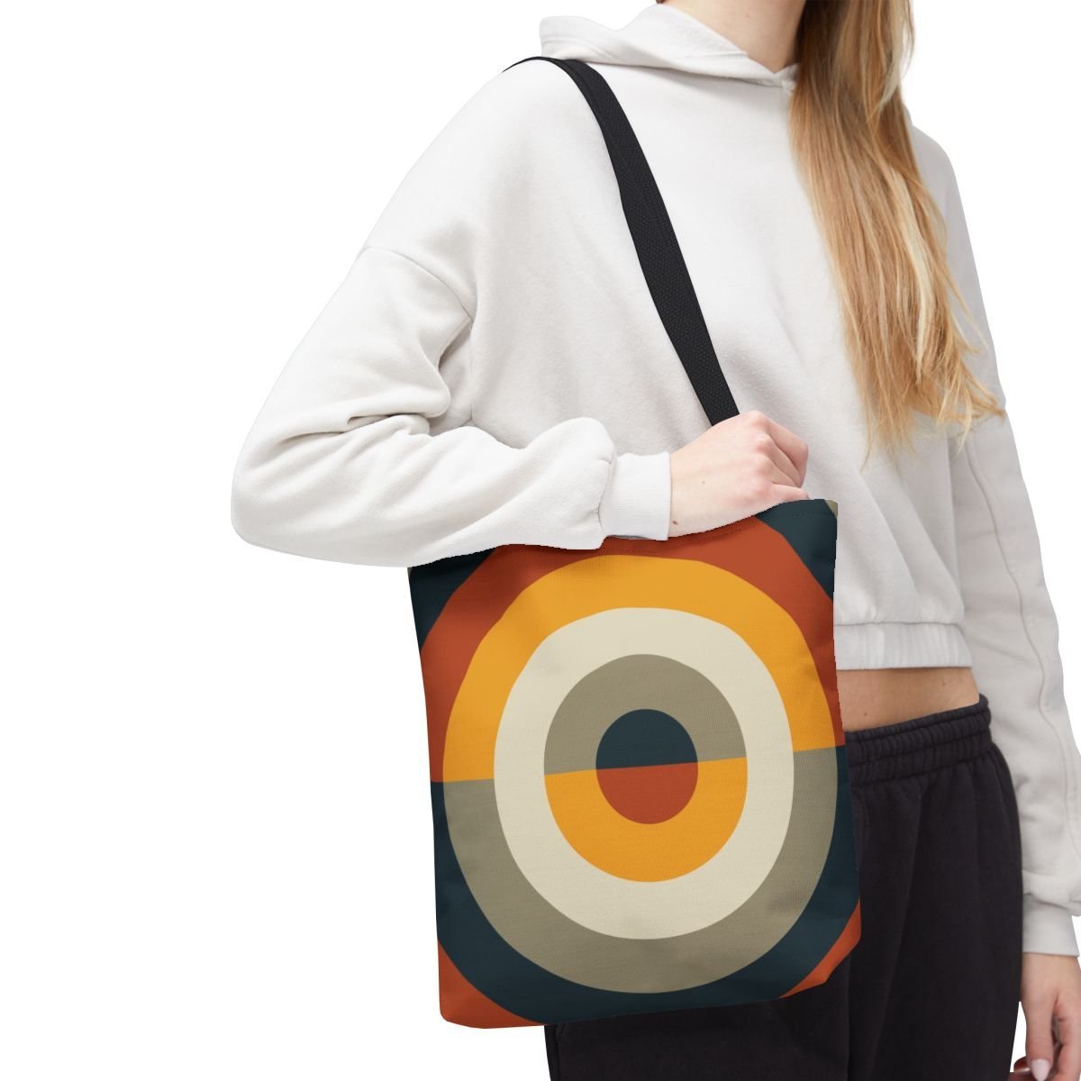 Autumn Veil Orbit Tote Bag - Image 7