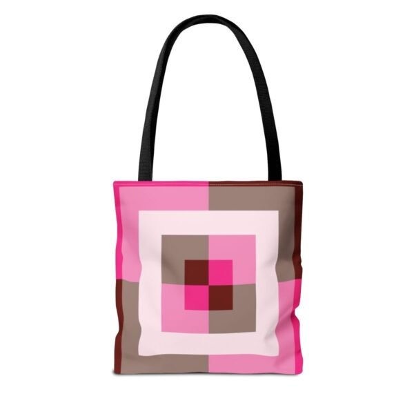 Berry Mocha Labyrinth Tote Bag - Image 2