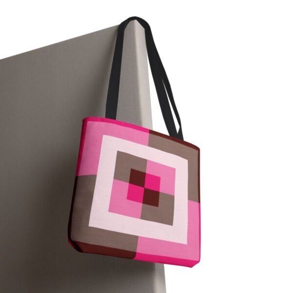 Berry Mocha Labyrinth Tote Bag - Image 8