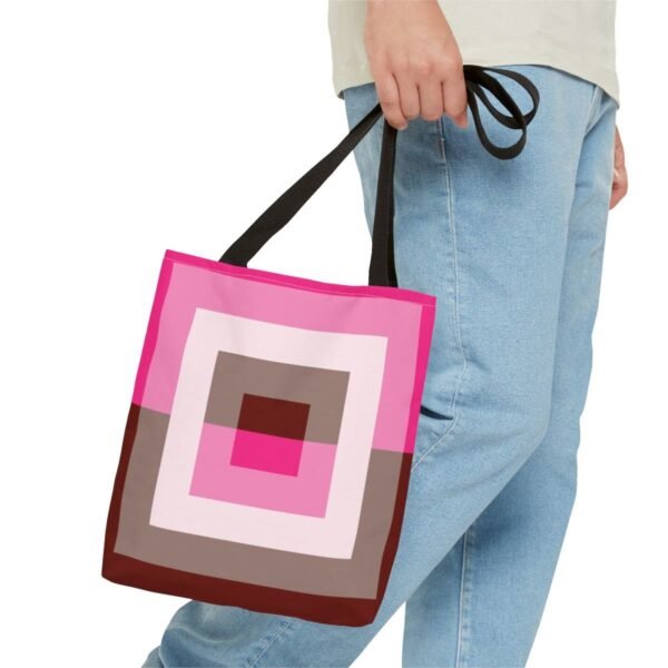 Berry Mocha SG Tote Bag - Image 3