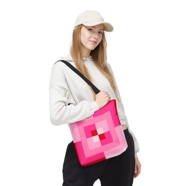 Blush To Bloom Labyrinth Tote Bag - Image 5