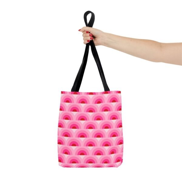 Blush To Bloom Peacock Tote Bag - Image 4