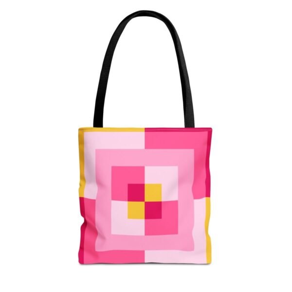 Bubblegum Sunrise Labyrinth Tote Bag