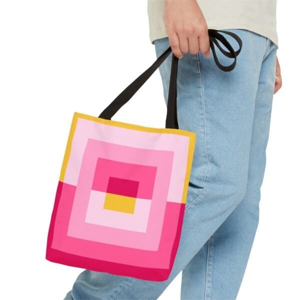 Bubblegum Sunrise SG Tote Bag - Image 3