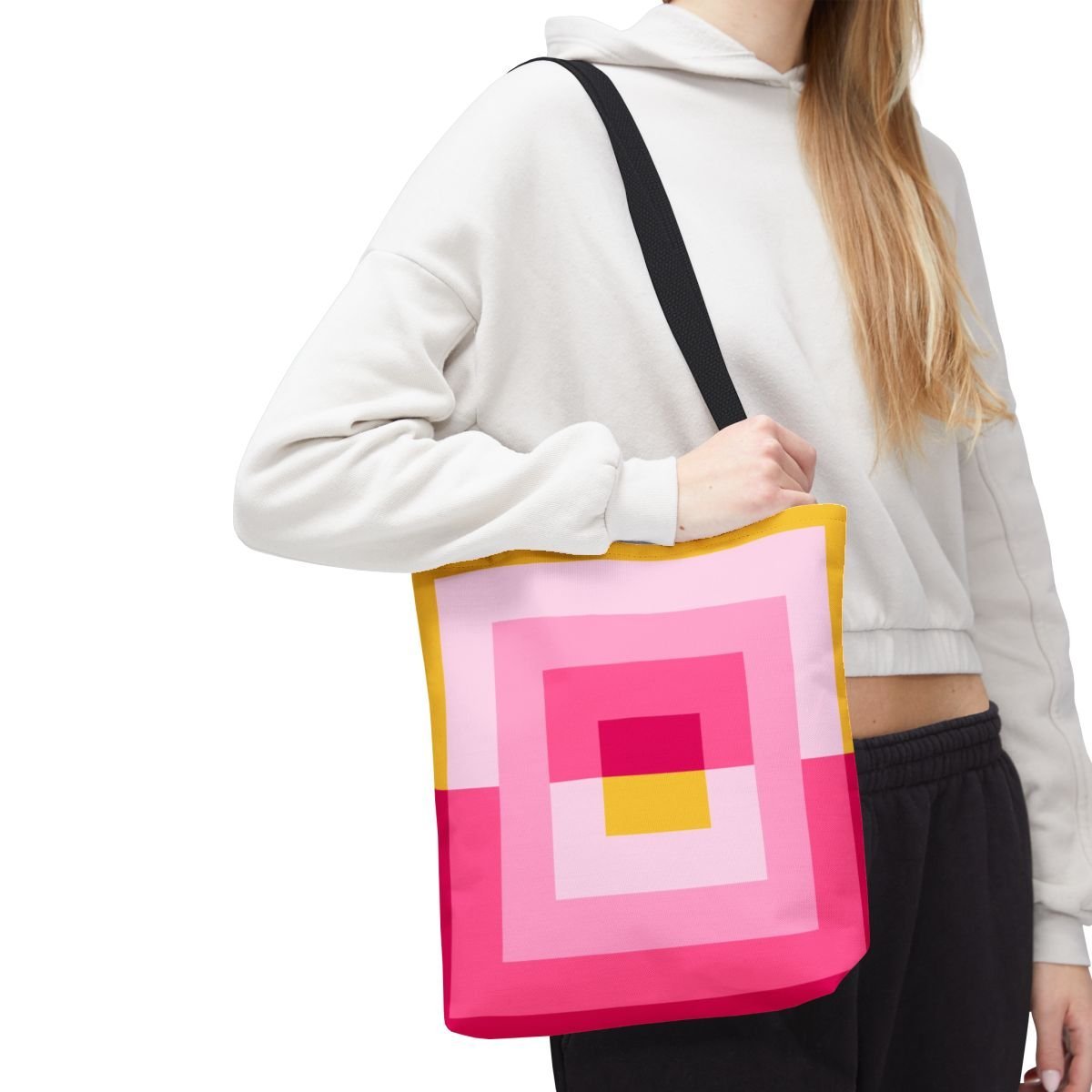 Bubblegum Sunrise SG Tote Bag - Image 7