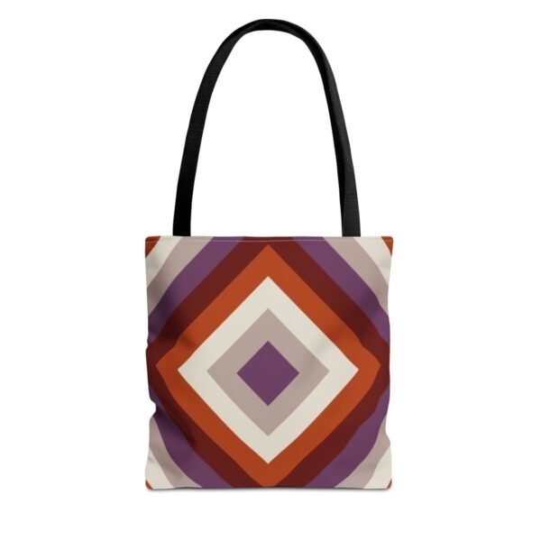 Burnt Orchard Diamond Tote Bag