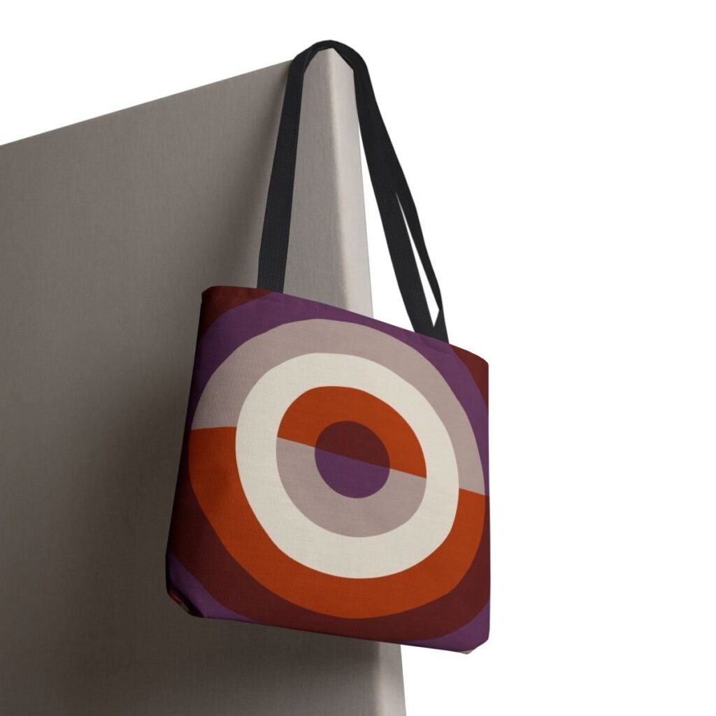 Burnt Orchard Orbit Tote Bag