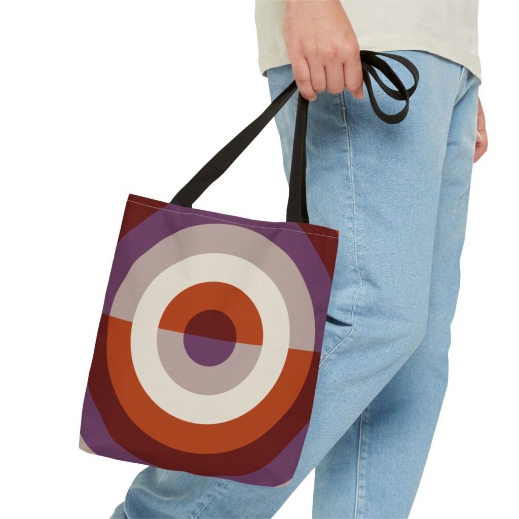 Burnt Orchard Orbit Tote Bag