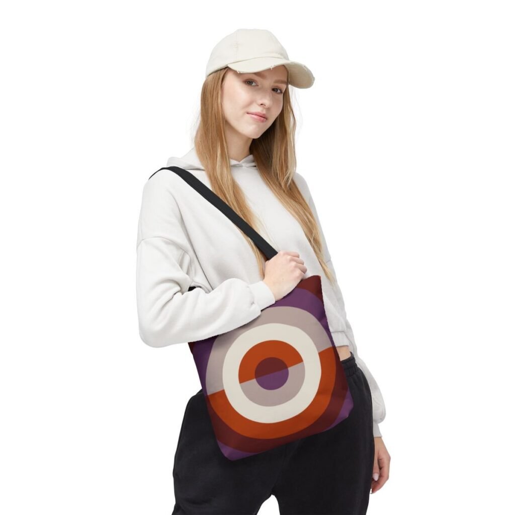 Burnt Orchard Orbit Tote Bag