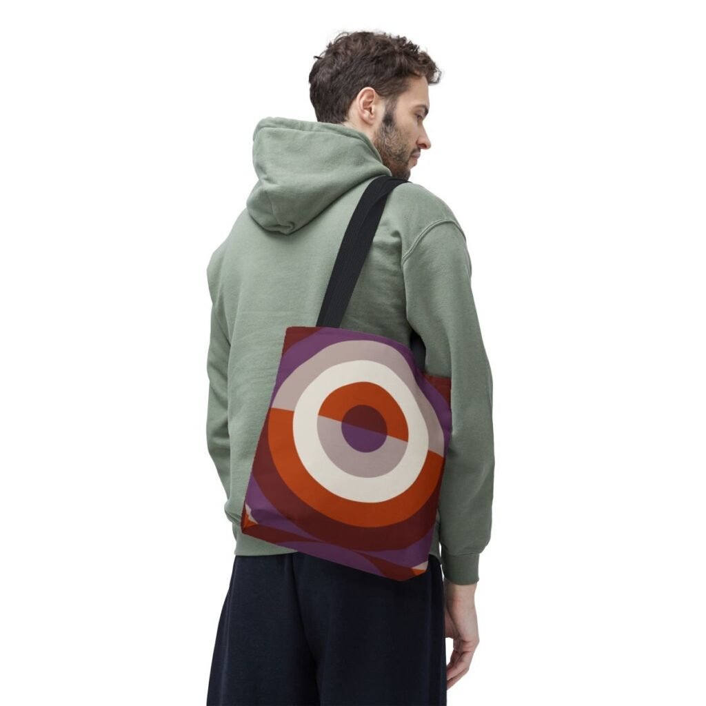 Burnt Orchard Orbit Tote Bag
