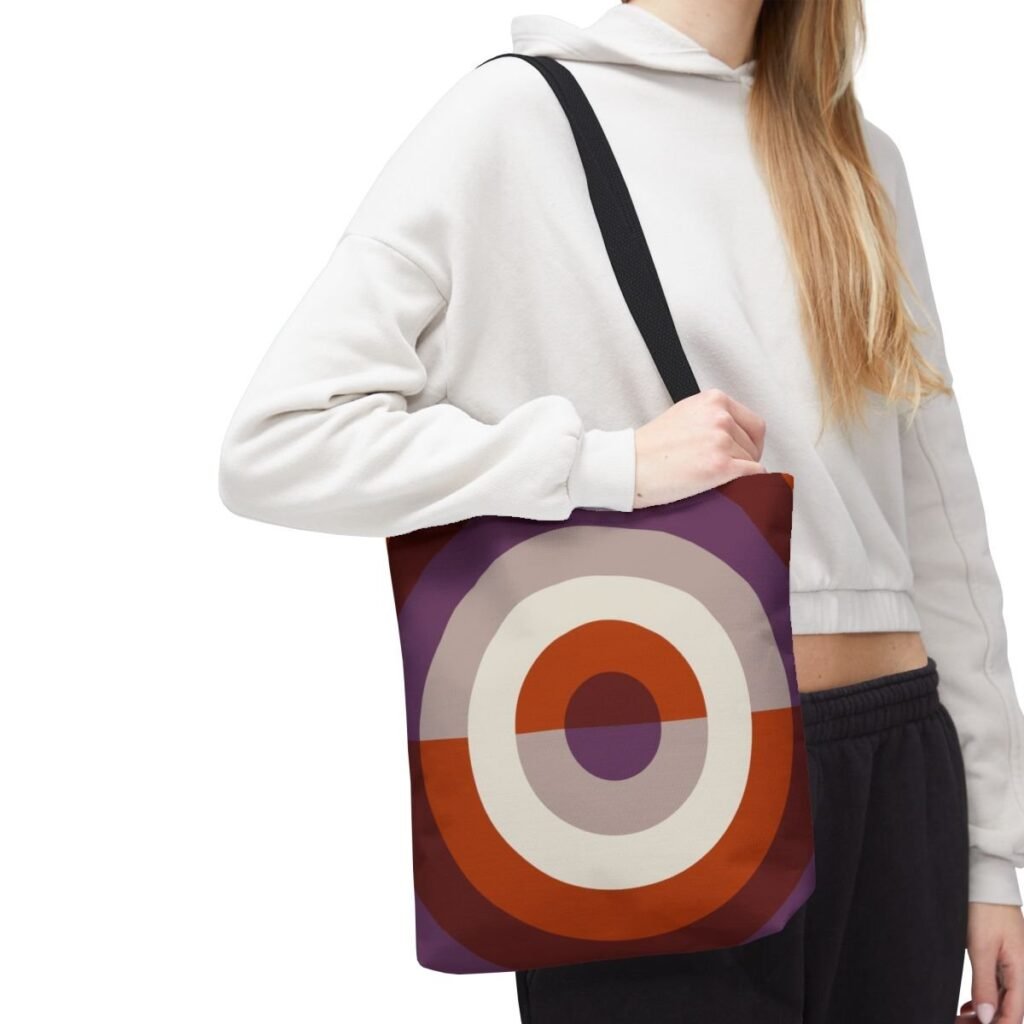 Burnt Orchard Orbit Tote Bag