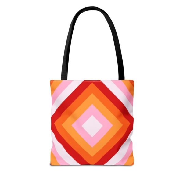 Cherry Bloom Diamond Tote Bag - Image 2