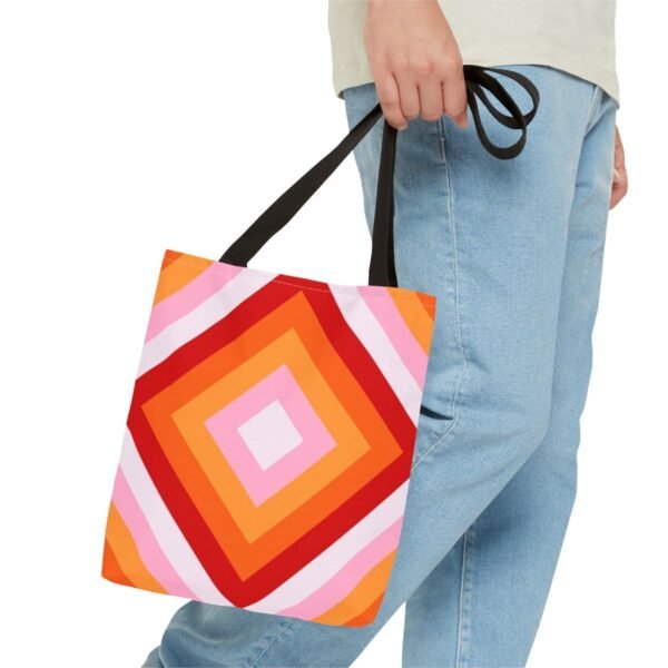 Cherry Bloom Diamond Tote Bag - Image 3