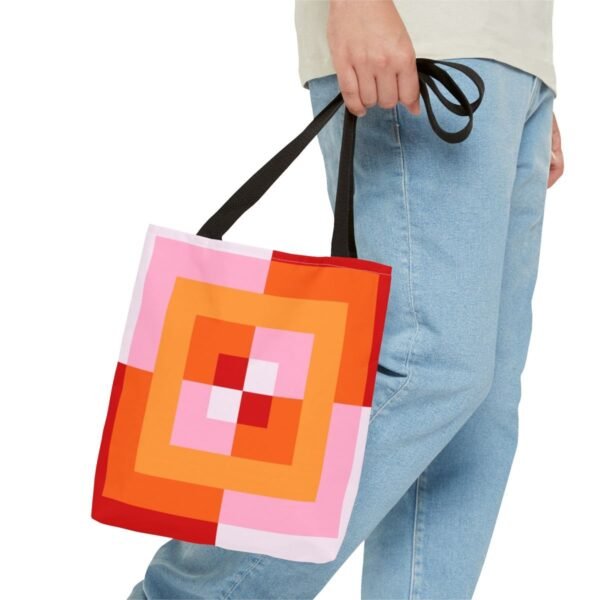Cherry Bloom Labyrinth Tote Bag - Image 3