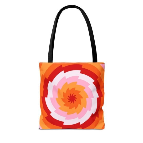 Cherry Bloom Vortex Tote Bag - Image 2