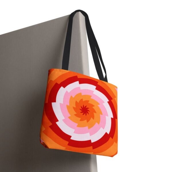 Cherry Bloom Vortex Tote Bag - Image 8