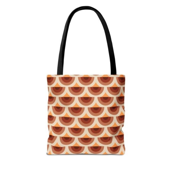 Chestnut Brown Peacock Tote Bag - Image 2