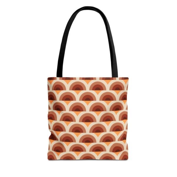 Chestnut Brown Peacock Tote Bag