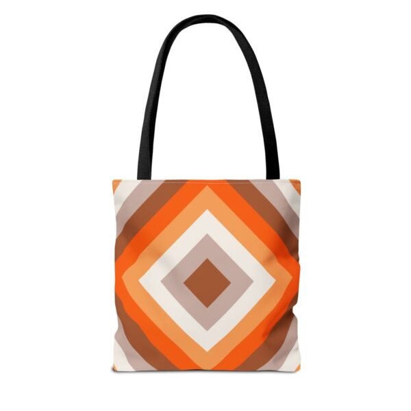 Cinnamon Dusk Diamond Tote Bag - Image 2