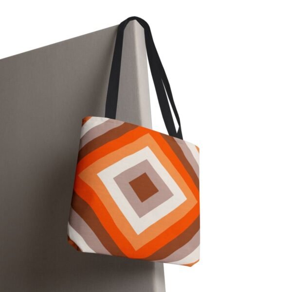 Cinnamon Dusk Diamond Tote Bag - Image 8