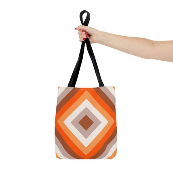 Cinnamon Dusk Diamond Tote Bag - Image 4