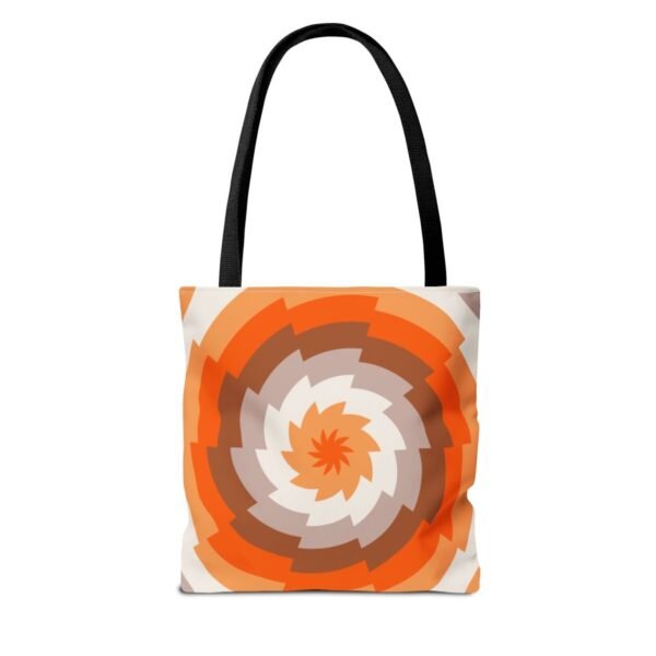 Cinnamon Dusk Vortex Tote Bag - Image 2