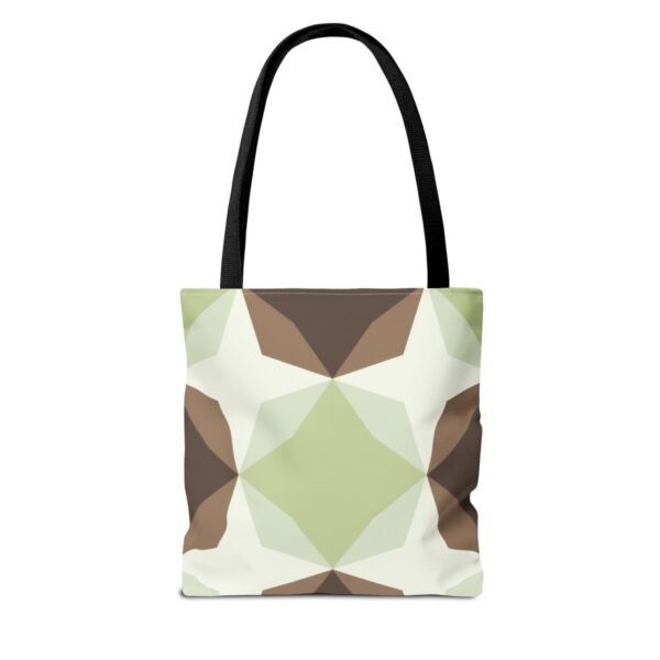 Clay Path Diamond Motif Tote Bag - Image 2