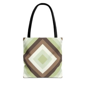 Clay Path Diamond Tote Bag