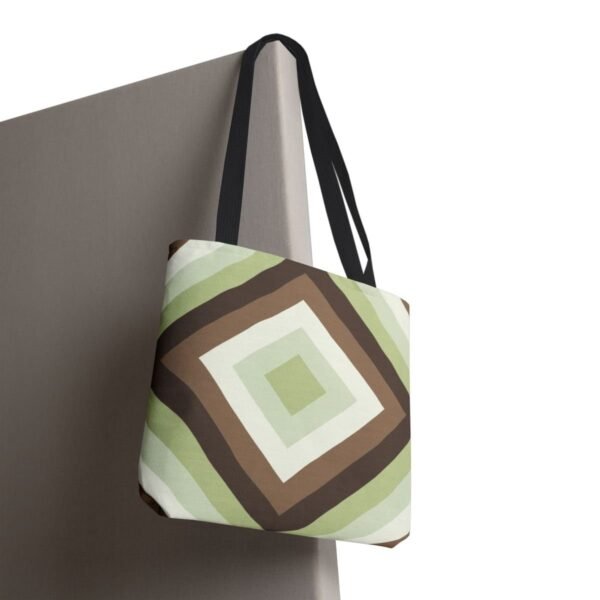 Clay Path Diamond Tote Bag - Image 8