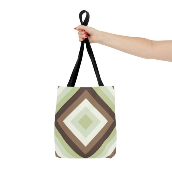 Clay Path Diamond Tote Bag - Image 4