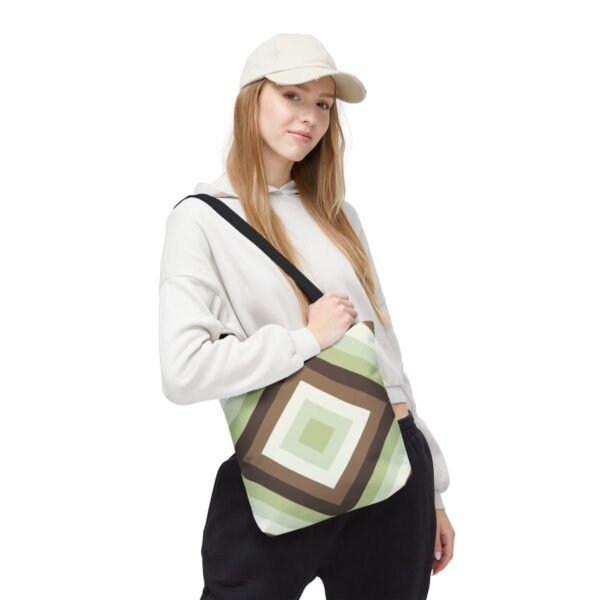 Clay Path Diamond Tote Bag - Image 5