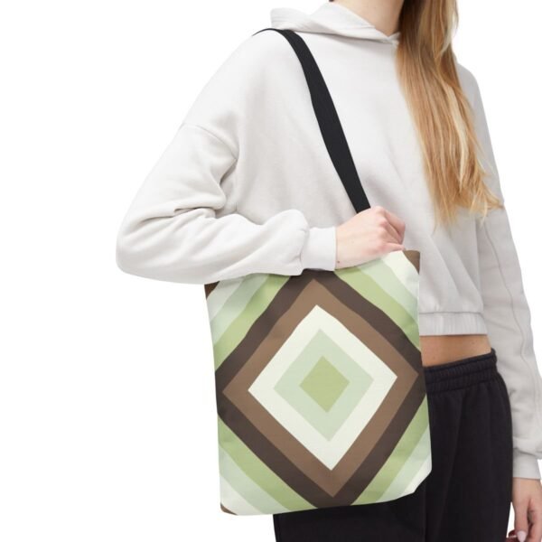 Clay Path Diamond Tote Bag - Image 7