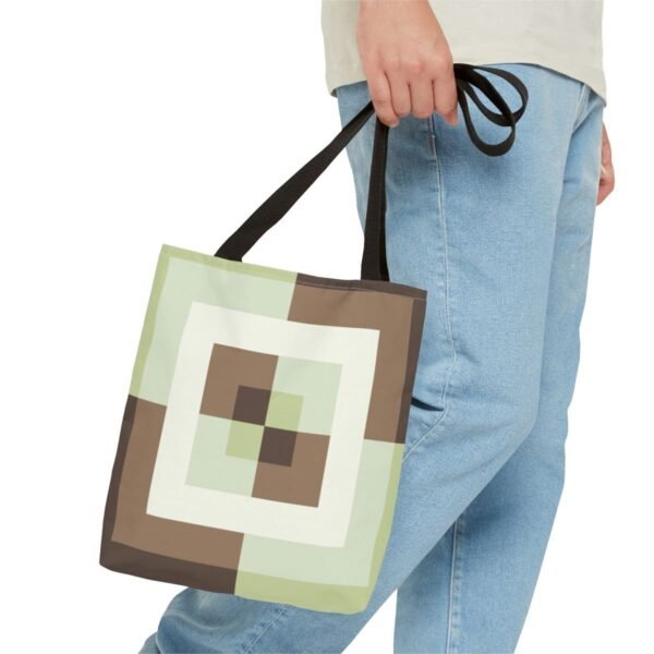 Clay Path Labyrinth Tote Bag - Image 3