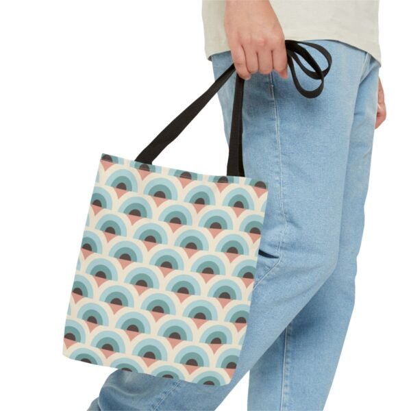 Coastal Fade Peacock Tote Bag - Image 3