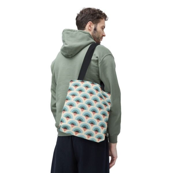 Coastal Fade Peacock Tote Bag - Image 6