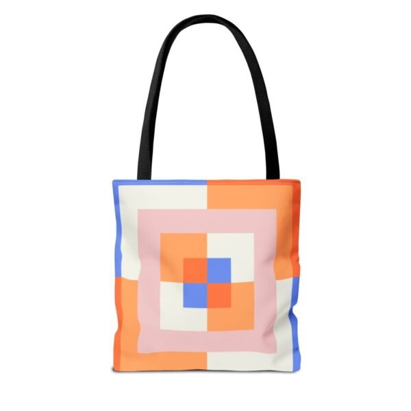 Coral Cloud Labyrinth Tote Bag - Image 2