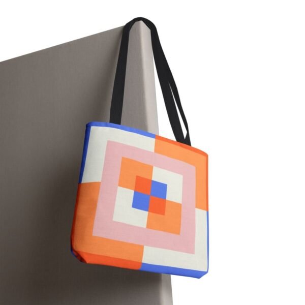 Coral Cloud Labyrinth Tote Bag - Image 8