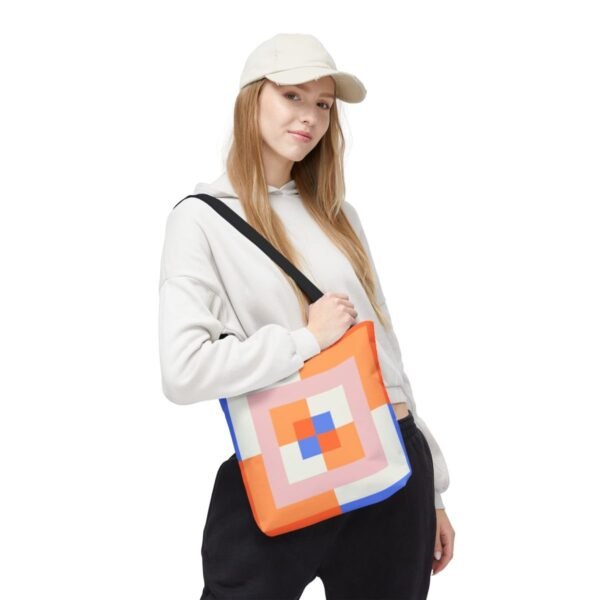 Coral Cloud Labyrinth Tote Bag - Image 5