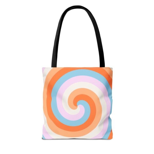 Cotton Gelato Spiral Tote Bag - Image 2