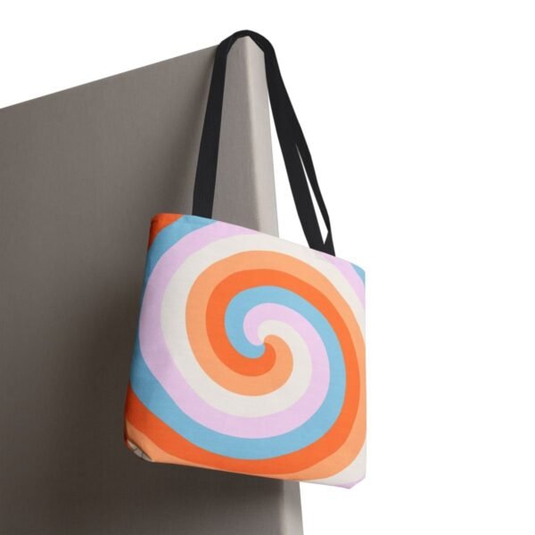 Cotton Gelato Spiral Tote Bag - Image 8