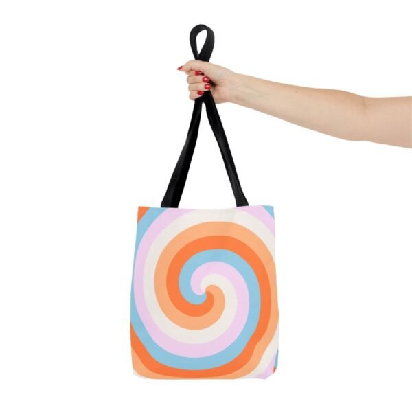 Cotton Gelato Spiral Tote Bag - Image 4