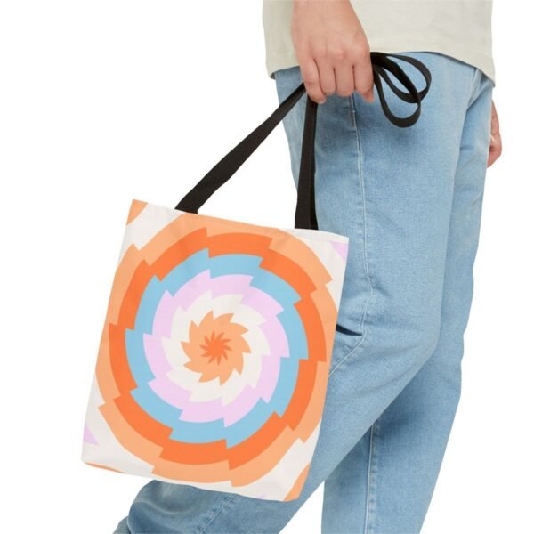 Cotton Gelato Vortex Tote Bag - Image 3